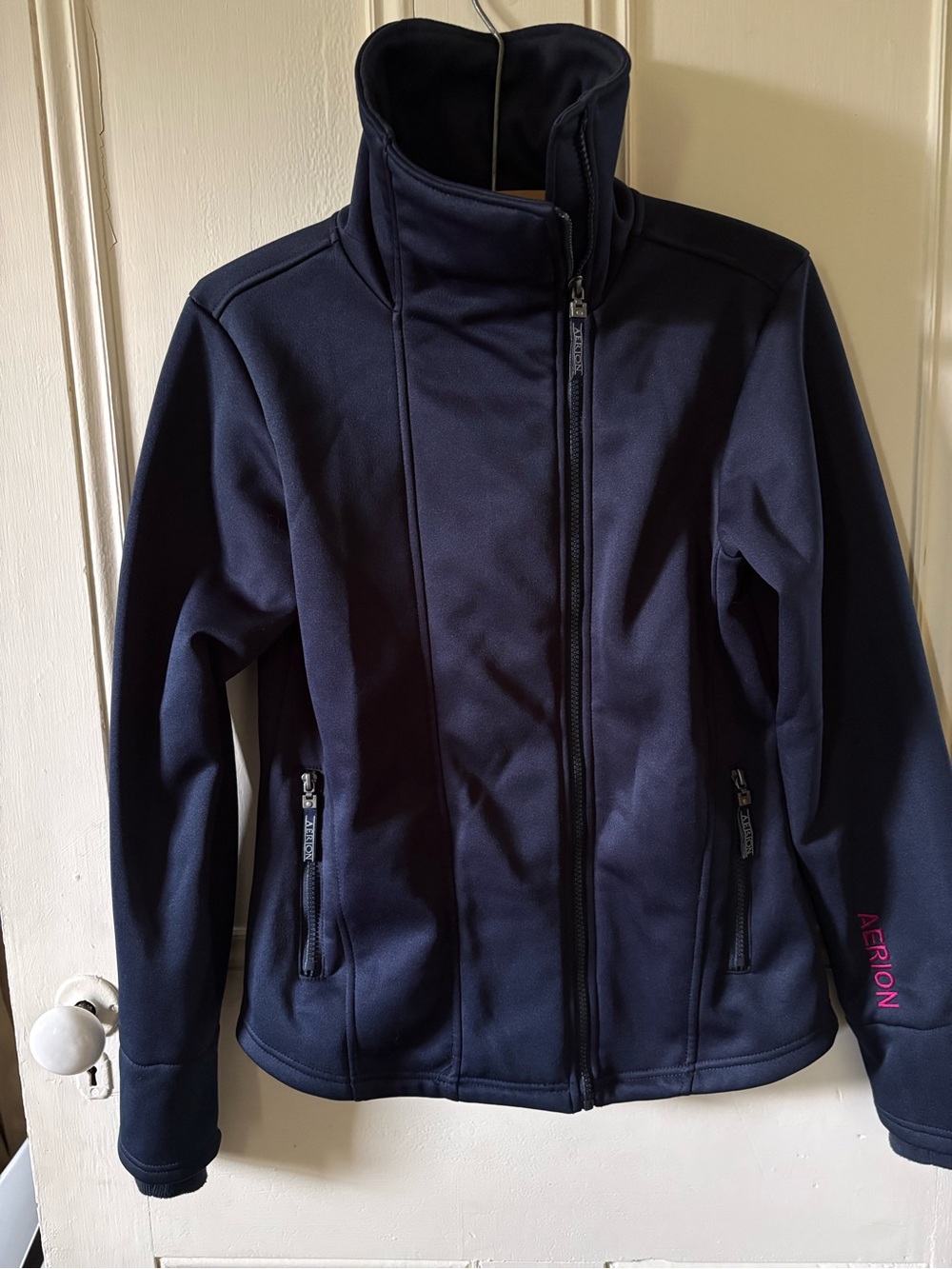 Aerion Women’s Navy Utility Softshell Jacket for Women